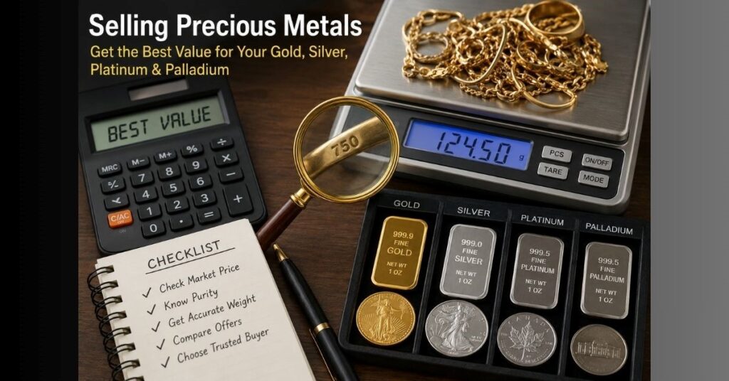 How to Sell Precious Metals for the Best Value